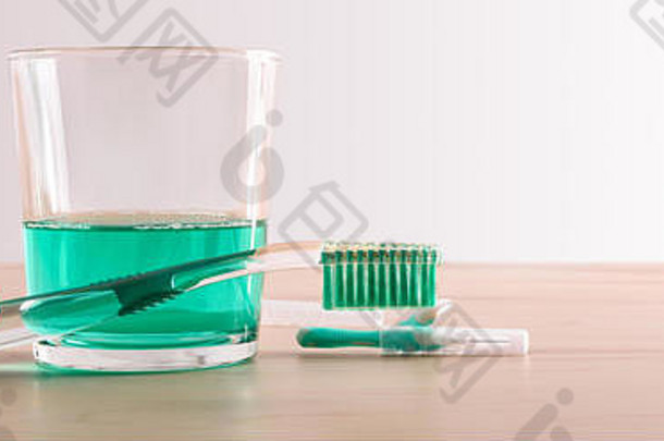 产品工具维护清洁健康的口木表格水平作文前面视图