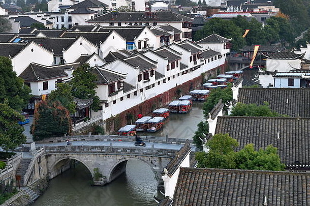 三和中国人运河小镇桥梁体系结构安徽中国