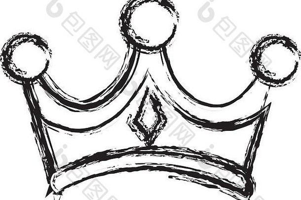 皇冠明智的王华丽的珠宝图像