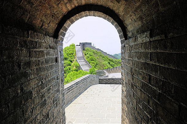 拱门伟大的墙中国