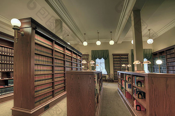 法律图书馆历史先锋法院房子波特兰俄勒冈州