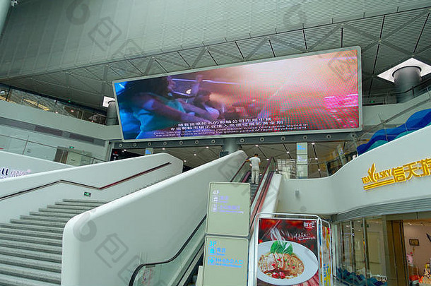 深圳中国登机区域大信息丰富的屏幕内部终端渡船提供信息以前的离开涡轮喷气飞机服务不<strong>同城</strong>市