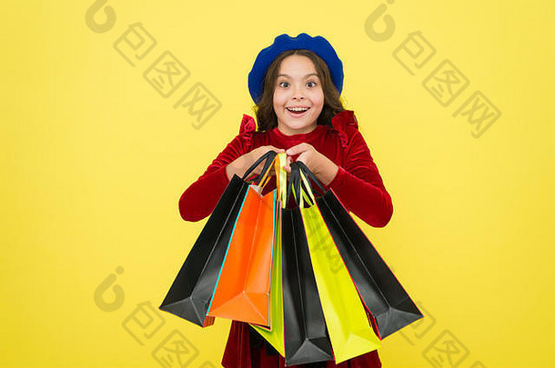 国际儿童一天生日圣诞节礼物小女孩孩子购物袋大出售购物购物中心快乐购物在线重袋容易快
