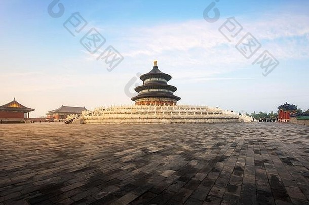 美妙的令人惊异的北京寺庙寺庙天堂北京中国大厅祈祷好收获亚洲旅游历史建筑tradit