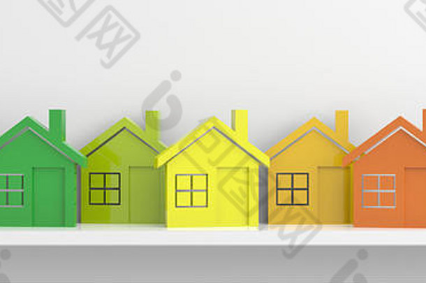 房子能源效率概念插图