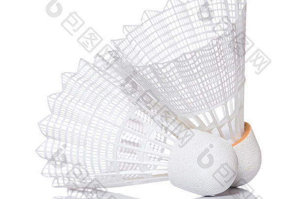 白色羽毛球羽毛球