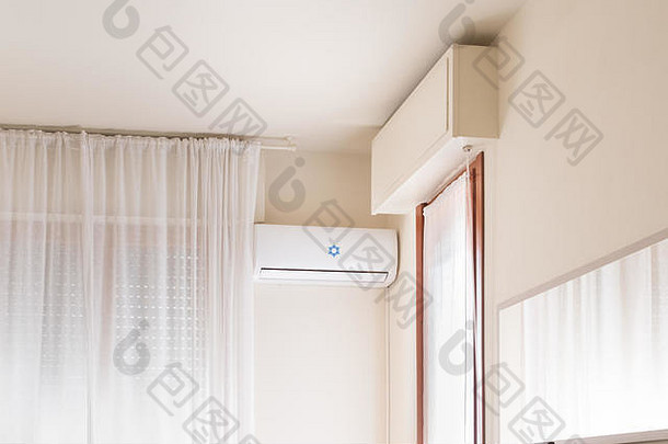空气护发素安装房间墙让人耳目一新夏天热