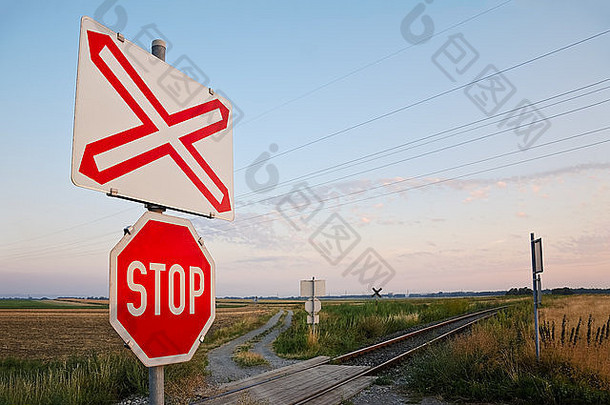 停止铁路穿越