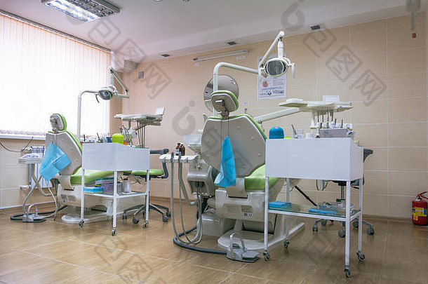口腔学室内牙科诊所专业椅子牙科医学医疗设备口腔学概念