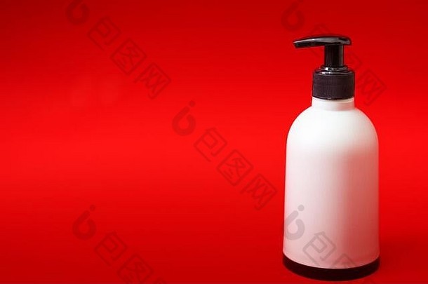 关闭瓶液体肥皂洗手避免病毒