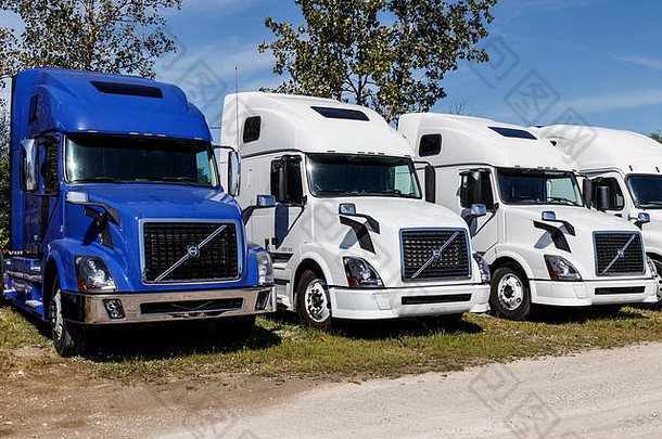 zionsville约8月沃尔沃半拖拉机预告片卡车排出售沃尔沃最大卡车制造商