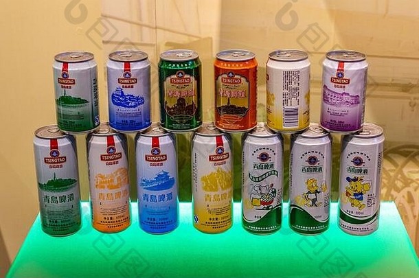 青岛中国8月包装青岛啤酒啤酒表现出青岛啤酒博物馆青岛啤酒啤酒啤酒厂青岛山东