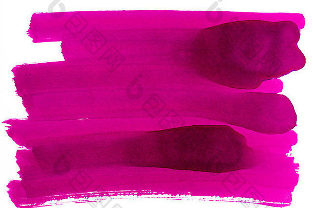 紫罗兰色的水彩画纸背景纹理