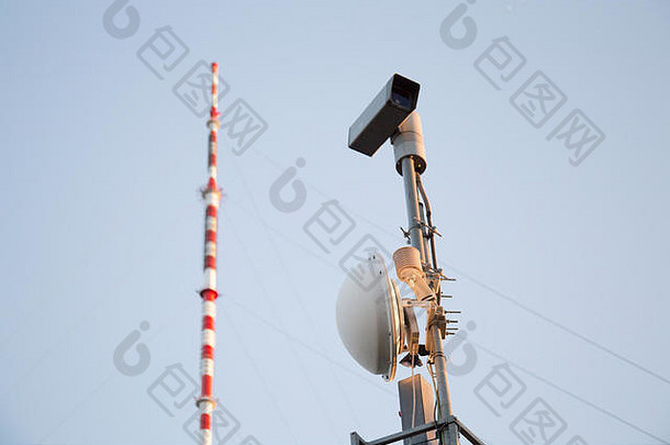 广播电视GSM塔