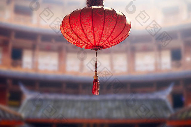 中国人一年的灯笼中国人文化