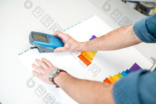 测量颜色谱仪工具