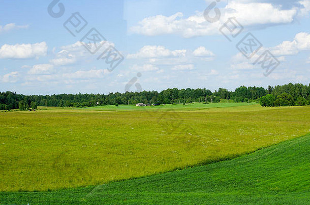 农村景观立陶宛