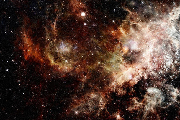 宇宙填满星星星云星系元素图像有家具的美国国家航空航天局