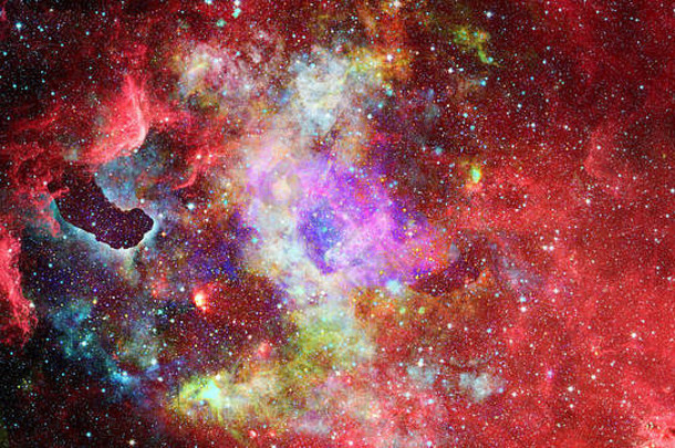星云星星深空间神秘的宇宙元素图像有家具的美国国家航空航天局