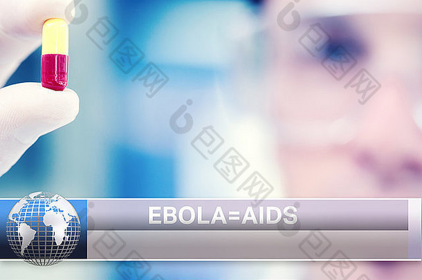 埃博拉病毒新闻闪光医疗图像
