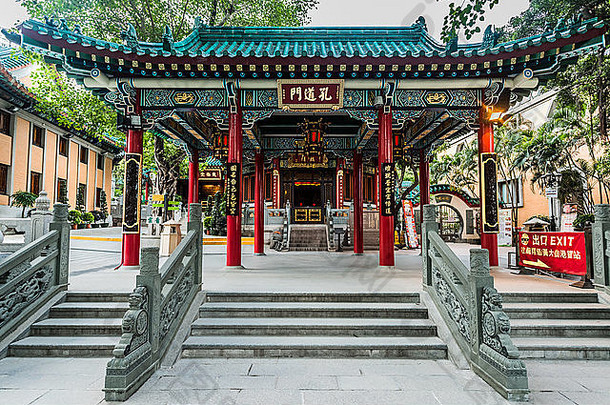 植植袁黄或没有寺庙九龙在香港香港
