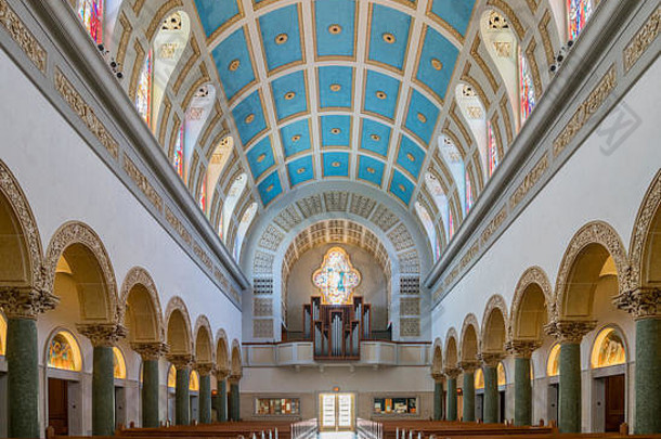 三迭戈俊室内视图immaculata教堂大学三迭戈俊三迭戈加州