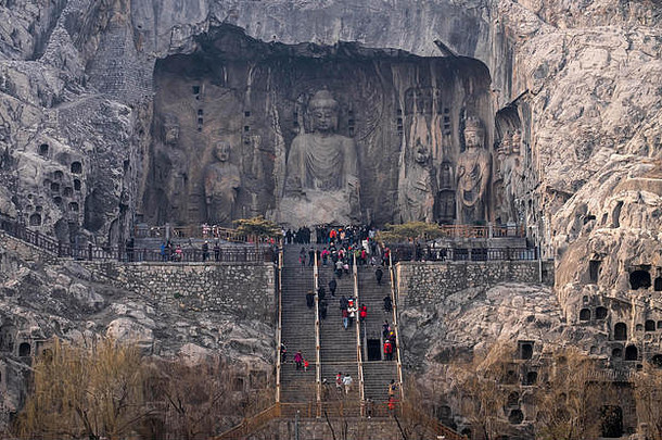 洛阳河南中国1月龙门石窟主要佛教洞穴中国世界遗产网站位于洛阳