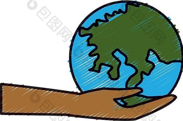 学校地球全球