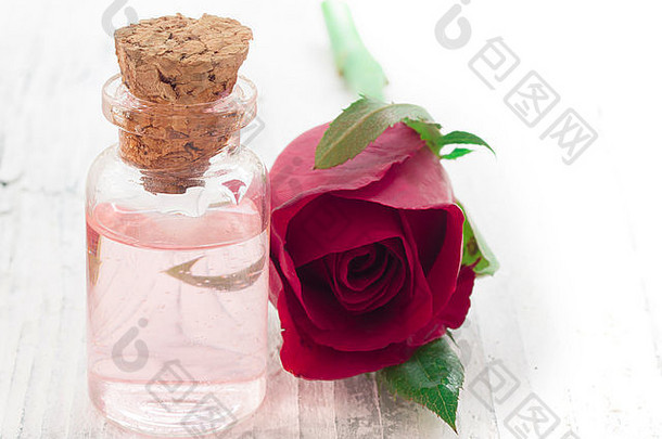 自然化妆品玫瑰