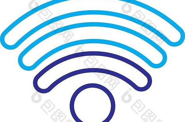 互联网无线网络连接符号图标