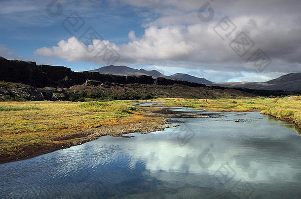 Thingvellir国家公园冰岛