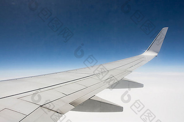 视图飞机飞机翼云模式