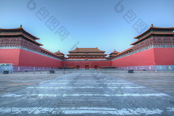 wumen门被禁止的城市北京中国