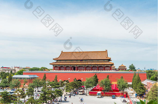 宫殿宝塔内部领土被禁止的城市博物馆北京心城市中国