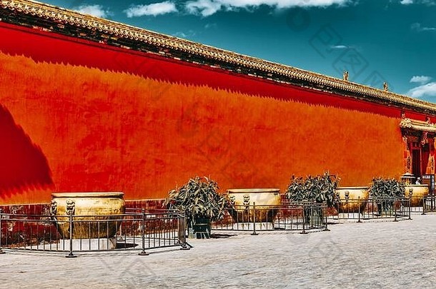 宫殿宝塔内部领土被禁止的城市博物馆北京心城市中国