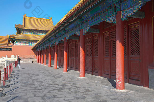 长走廊最高和谐被禁止的城市北京中国