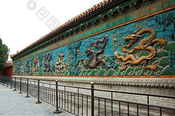 墙龙被禁止的城市北京中国