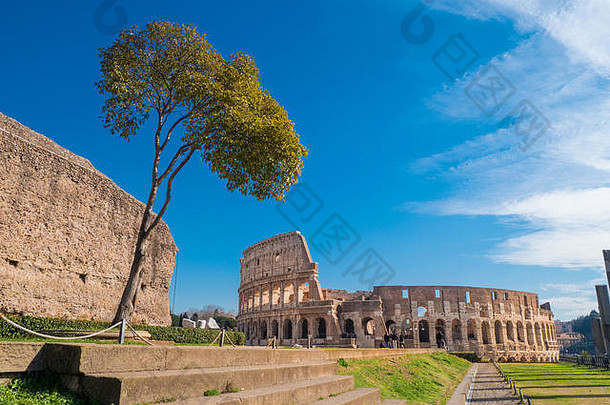 罗马圆形大剧场腭山罗马意大利