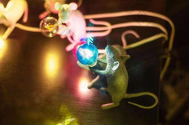 装饰灯形式老鼠一年老鼠灯灯笼设计