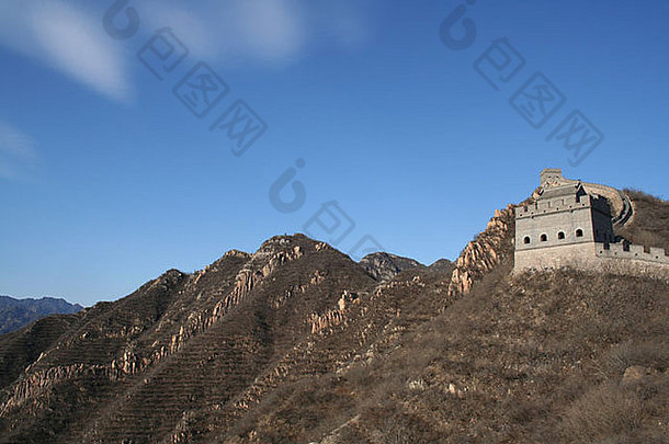 堡垒伟大的墙中国八达岭