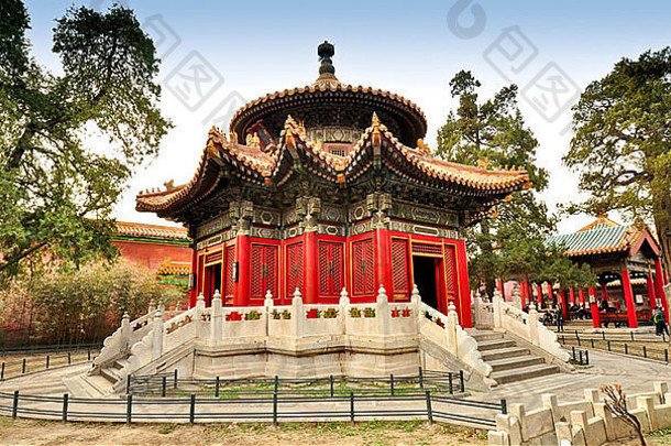 露台帝国宫院子里被禁止的城市北京