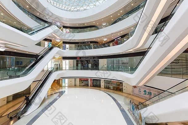 北京中国- - - - - -10月星系苏荷区北京建筑购物购物中心商店现代体系结构中国