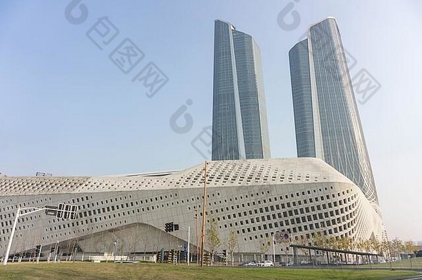 南京china-december南京国际青年文化中心设计扎哈哈迪德架构师