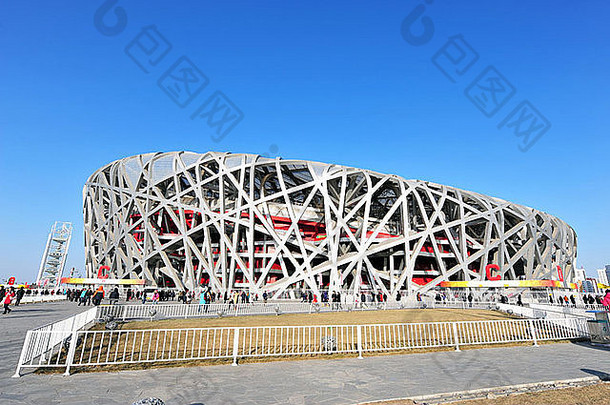 鸟的巢北京国家体育场