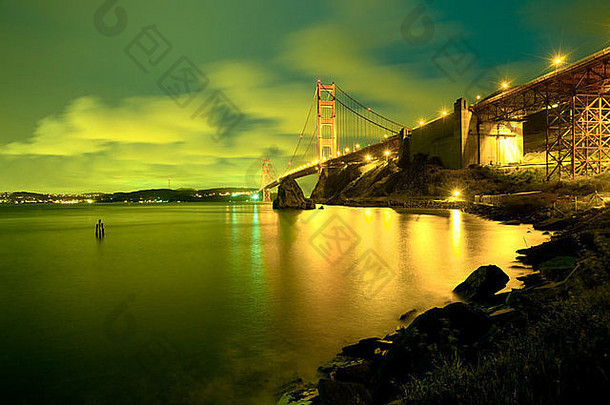 金门桥三旧金山加州美国