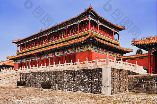 传统的中国人历史宫建筑王朝皇帝的次被禁止的城市中国北京