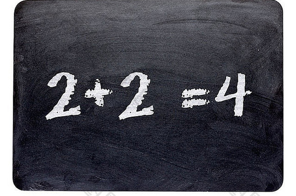简单的数学总和写黑板上关闭