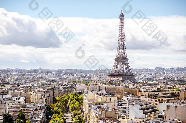 城市景观视图巴黎