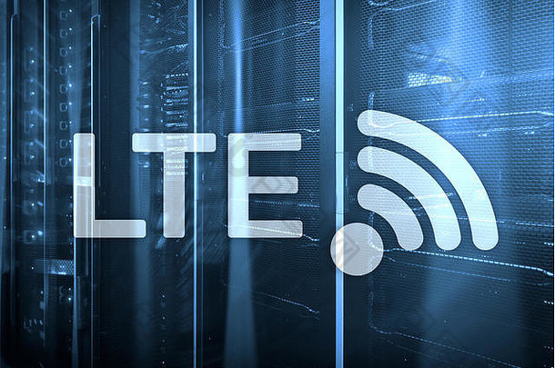 LTE无线业务互联网虚拟现实概念信息沟通技术服务器背景