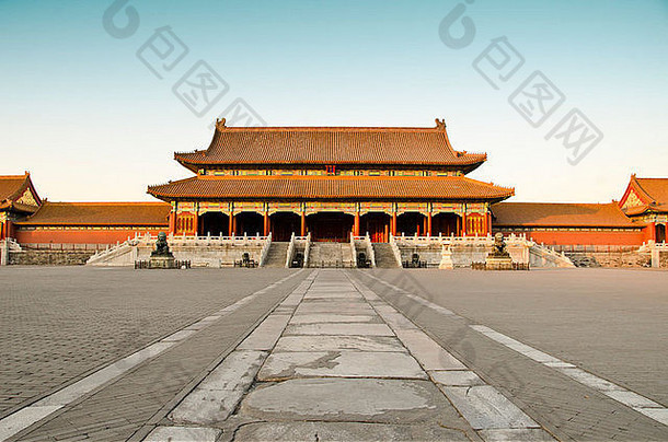 被禁止的城市宫博物馆北京中国